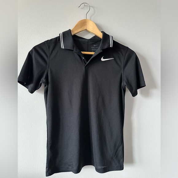 Nike Kids Dry Fit Golf Shirt - Picture 1 of 4